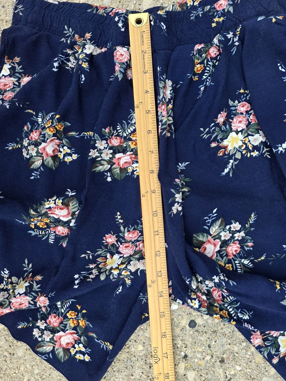 90s Bonnie & Norma Floral Rayon Shorts Set Made in USA Size 6